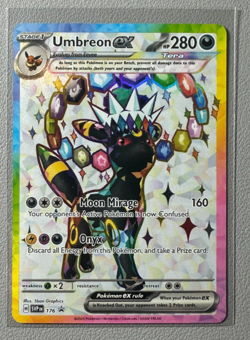 Pokemon Prismatic Evolutions Umbreon ex 176 SVP176 Figure Collection Promo 1 - Image 1
