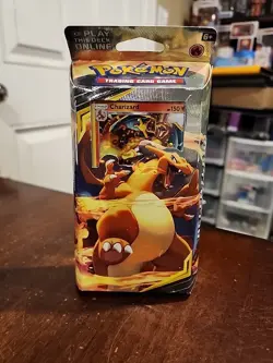 Pokemon 2019 Sun & Moon Team Up Theme Deck Relentless Flame Charizard - Image 1