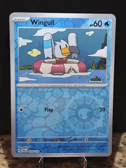 Wingull 038/159 & N's Zorua 097/159 Journey Together Reverse Holo Pokemon Cards - Image 3