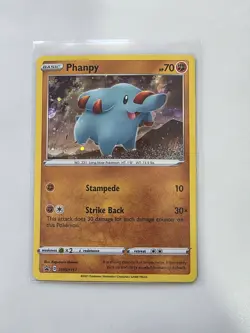 Phanpy - SWSH117 - Pokemon Sword & Shield Promo Ultra Rare Holo Card NM - Image 1