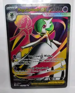 Mega Gardevoir ex 159/132 Full Art Pokemon Mega Evolution NM/Mint Pack Fresh - Image 1