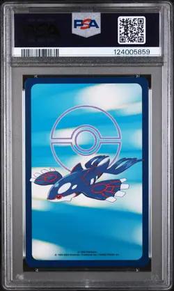 2003 POKEMON SAPPHIRE VERSION PLAYING CARDS ACE OF HEARTS MUDKIP PSA 10 - Image 2