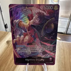 Monkey.D.Luffy (OP05-060) OP05-060 Starter Deck 18: PURPLE Monkey.D.Luffy Foil - Image 1