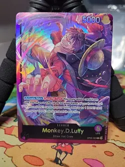 Monkey.D.Luffy (OP05-060) OP05-060 Starter Deck 18: PURPLE Monkey.D.Luffy Foil - Image 1