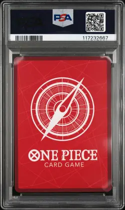 ONE PIECE TCG: Monkey.D.Luffy ST18 OP05-060 Leader PURPLE Starter Deck PSA 10 - Image 2