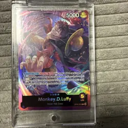 Monkey.D.Luffy (OP05-060) OP05-060 Starter Deck 18: PURPLE Monkey.D.Luffy Foil - Image 1