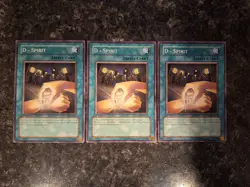 3X D - Spirit POTD-EN041 - Yugioh Yu Gi Oh! Playset 1st Edition - Image 1