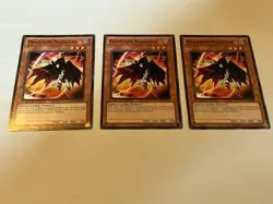 3X Phantom Magician GENF-EN092 x3 Yugioh Yu Gi Oh! 3 Playset 1st Edition - Image 1