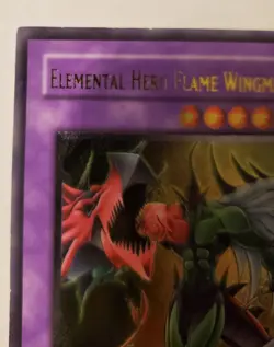 Elemental HERO Flame Wingman (UTR) TLM-EN035 The Lost Millennium 1st Edition - Image 2