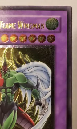 Elemental HERO Flame Wingman (UTR) TLM-EN035 The Lost Millennium 1st Edition - Image 3