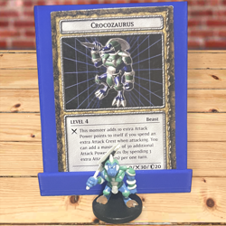 Yugioh Dungeon Dice Monsters B2-03 Crocozaurus English - Image 1