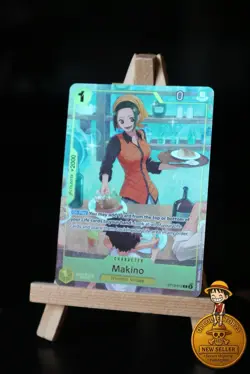 Makino ST13-012 ALT ART PROMO NM/M English CARD ONE PIECE TCG - Image 1