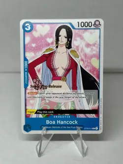 One Piece TCG • Boa Hancock ST03-013 • Super Pre-Release/Promo • ENG/NM - Image 1