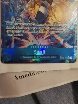 Magnifique Carte One Piece Fr Sanji TR Op06-119 Tresor Rare OP09 Bandai - Image 3
