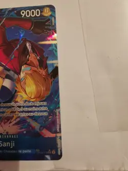 Magnifique Carte One Piece Fr Sanji TR Op06-119 Tresor Rare OP09 Bandai - Image 4