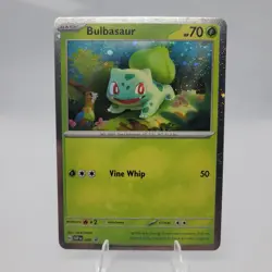 Pokemon 151 Promo Starter Cards Charmander, Squirtle, Bulbasaur Cosmos Holo NM - Image 2