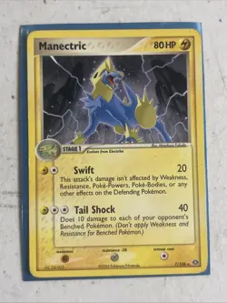Manectric 7/106 - EX Emerald - Pokemon Card - Image 1