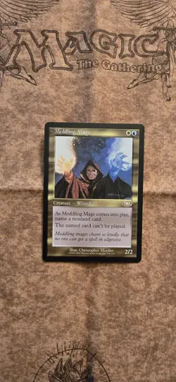 Meddling Mage Planeshift Magic the Gathering Card - Image 1