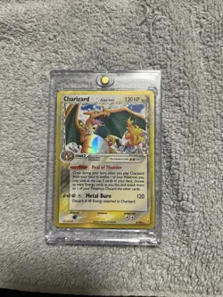 Pokemon Charizard EX Delta Species Holo Rare Card 4/100 120 HP Nintendo 2006 - Image 1