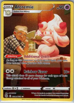 Alcremie TG08/TG30 SWSH09: Brilliant Stars Trainer Gallery - Pokemon Card - NM - Image 1