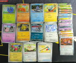 Twilight Masquerade, 147 Cards. All Common, Uncommon, And Holo Rares. - Image 1