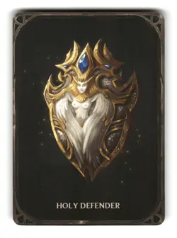 MapHammer Magic Items Unchained D&D Item Card - Holy Defender - Image 1