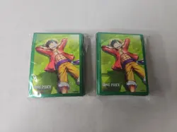 ONE PIECE TCG Official Card Sleeves ST21 EX Deck Monkey D. Luffy PACK OF 70 - Image 1