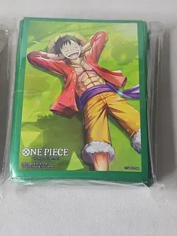ONE PIECE TCG Official Card Sleeves ST21 EX Deck Monkey D. Luffy PACK OF 70 - Image 3