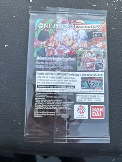 One Piece Monkey D Luffy College Basketball Promo Card Sealed - Rutgers - Image 2