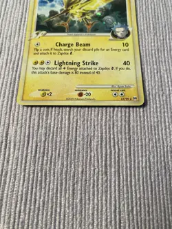Pokemon TCG Zapdos G Holo Rare Card 12/99 Platinum: Arceus LP - Image 5