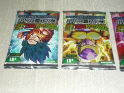 DRAGON BALL SUPER CARD GAME GALACTIC BATTLE SEALED BOOSTER PACKS ART SET 4 PACKS - Image 4