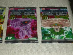 DRAGON BALL SUPER CARD GAME GALACTIC BATTLE SEALED BOOSTER PACKS ART SET 4 PACKS - Image 5