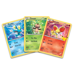 Pokemon Kalos First Partner Pack Jumbo Cards - Chespin Froakie Fennekin SET - Image 1