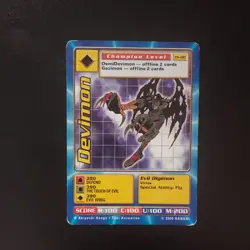 Devimon Tb-06 | Digimon Digi-Battle Taco Bell Promo Card LP-NM | Bandai 2000 - Image 1