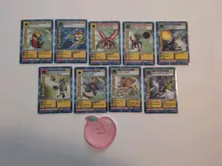 Digimon Taco Bell Promo Digi-Battle Cards | Bandai 2000 | X9 | Varying Condition - Image 1