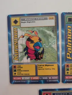 Digimon Taco Bell Promo Digi-Battle Cards | Bandai 2000 | X9 | Varying Condition - Image 2
