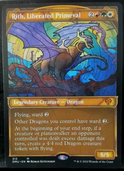 Rith, Liberated Primeval 313 Showcase Dominaria United Regular - Image 1