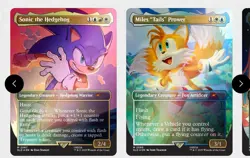 Secret Lair x Sonic the Hedgehog Superdrop: Super Sonic Bundle (Rainbow Foil) - Image 2