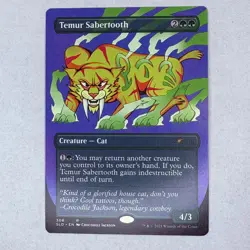 SLD Temur Sabertooth Secret Lair Drop NonFoil MTG NM - Image 1