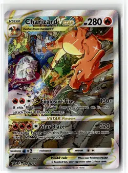 Charizard VSTAR SWSH262 SWSH: Sword & Shield Promo Cards Holo NM Condition - Image 1