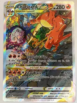 Charizard VSTAR SWSH262 SWSH: Sword & Shield Promo Holo Pokemon Cards NM - Image 1