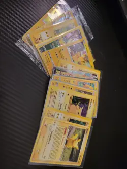 SMALL lot of 17 Pikachu Pokemon Cards - Image 1