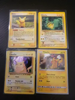 SMALL lot of 17 Pikachu Pokemon Cards - Image 2