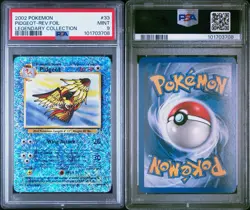 2002 POKEMON LEGENDARY COLLECTION #33 PIDGEOT REVERSE FOIL PSA 9 WOTC ENGLISH - Image 3