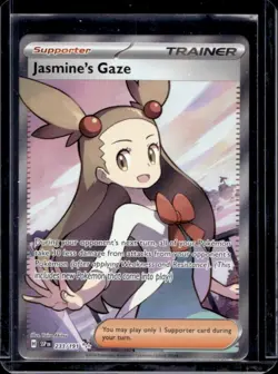 2024 Pokemon SV Surging Sparks SSP EN Jasmine's Gaze #233/191 - Image 1