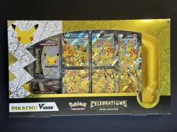 Pokemon TCG Celebrations Special Collection Pikachu V-Union Box Sealed - Image 1