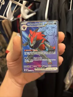 Pokemon TCG N's Zoroark EX Holo Ultra Rare Card Journey Together 175/159 - Image 1