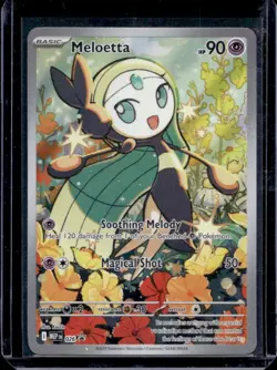 2025 Pokemon ME Black Star Promos Meloetta #026 - Image 1