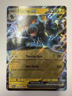Pokemon Luxray ex - (Meddling Sparks Premium Collection) 068/167 Jumbo Card NM/M - Image 1