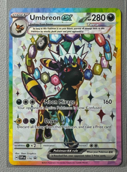 Pokemon Prismatic Evolutions Umbreon ex 176 SVP176 Figure Collection Promo 6 - Image 1